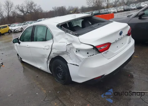 2020 Toyota Camry Le Hybrid из США, поврежденный, VIN 4T1C31AKXLU534366